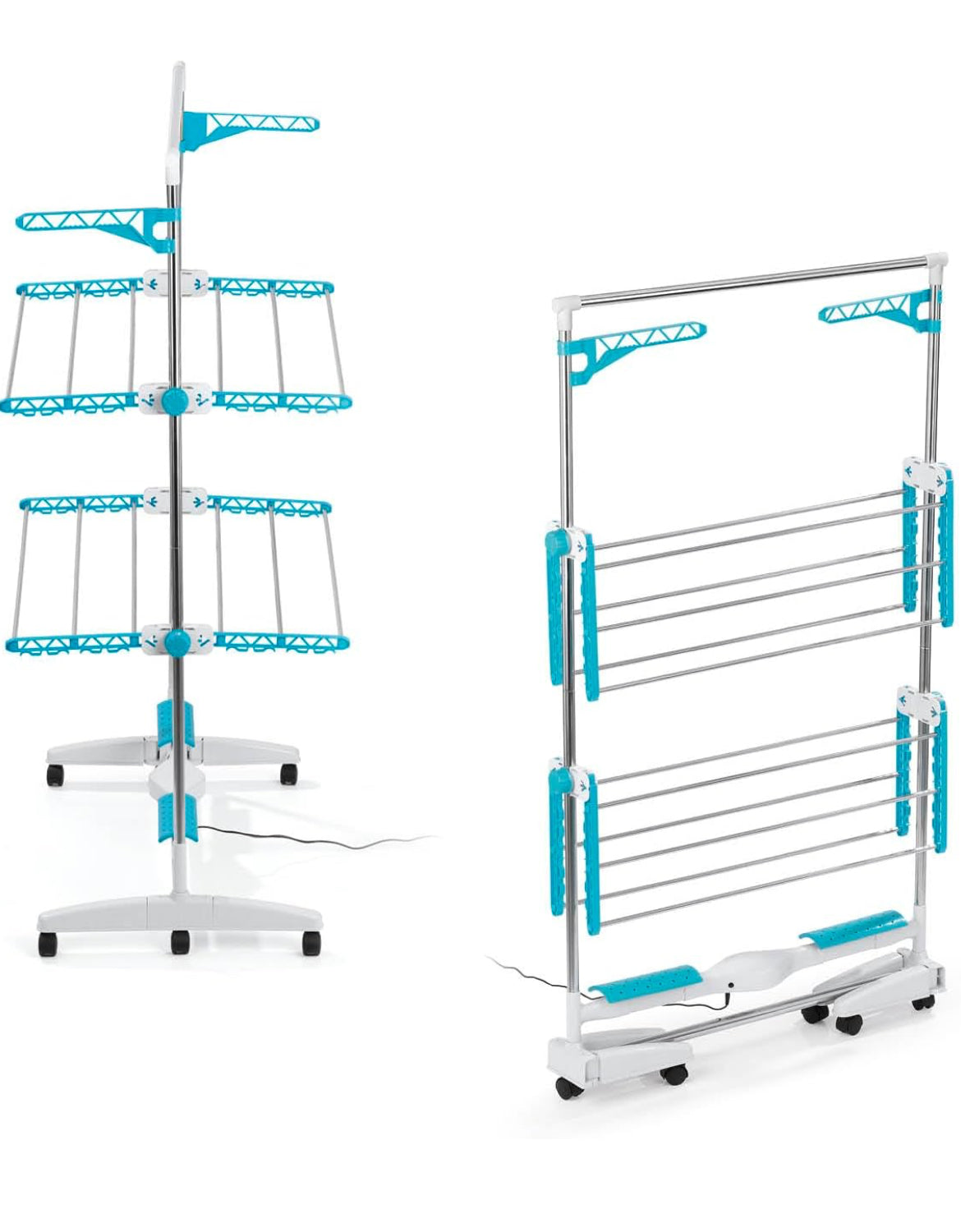 Stendibiancheria Hypercool a flusso d'aria, asciugatura rapida.